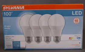 15651 Sylvania 046135781025 100 W Led Light Bulb Lamp Bright White - Pack Of 4 15651 Sylvania 046135781025 100 W Led Light Bulb Lamp Bright White - Pack Of 4