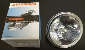 Sylvania 100ar111/25/fl Ar111 100w 12v 24 Deg Halogen Wide Pin Base
