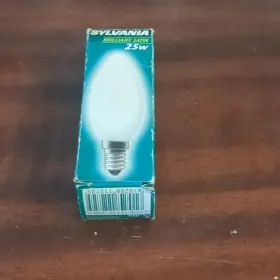 Sylvania 11322 Brilliant Satin 25w E14 Light Bulb Mpn