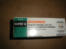 Sylvania 150q/mc Eth 120 150q/mc Eth 120 Super Q 150w Tungsten Halogen Lamp Bulbs E11 Lot Of 2pc