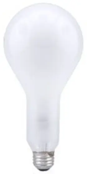 15737 Sylvania 300m/if 120v 300w Frosted Utility Quantity Discounts Available