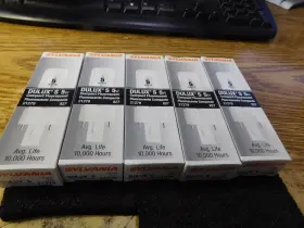 Cf5ds Sylvania 21279 Lot Of Model Dulux S Bulbs. 5w. Cf5ds/827/eco. Qty. 5. Nos