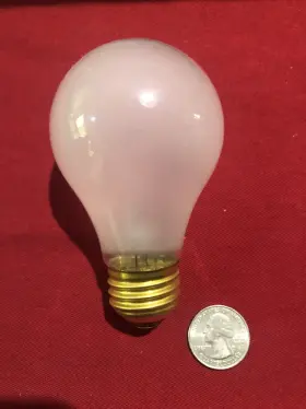 Sylvania 25a/12v Pack Of Six 25 Watt Inside Frost Soft White 385 Lumens A19 Light Bulbs #3