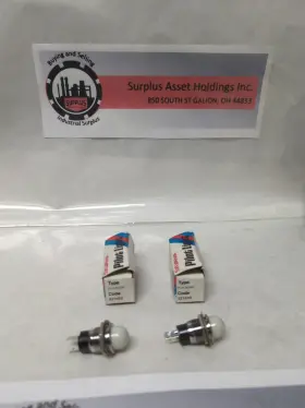 321690 Sylvania Type Plh/30099 Lamp/pilot Light Lot Of 2 Nos