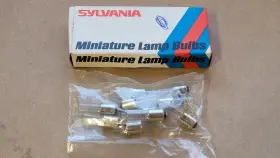 345030 Sylvania Pack Of 10 120mb Miniature Lamps