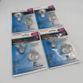35mr11 Sylvania 35mr11/fl Fth Halogen Bulb - Lot Of 4 8 Bulbs Total 35mr11 Sylvania 35mr11/fl Fth Halogen Bulb - Lot Of 4 8 Bulbs Total