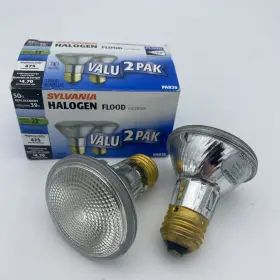 39par20 Sylvania 39par20/hal/fl30/2 2 Pack - Capsylite Par20 Halogen Flood 30 Light Bulb 39w 475 Lumens