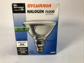 50par38 Sylvania 50par38/hal/s/nfl2 Lot Of 10 - Par38 120vac 60watt Halogen Flood Lamp Bulb 850lumens #2 50par38 Sylvania 50par38/hal/s/nfl2 Lot Of 10 - Par38 120vac 60watt Halogen Flood Lamp Bulb 850lumens #2