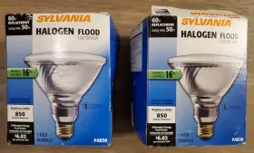 50par38 Sylvania 50par38/hal/s/nfl25 2 Halogen Flood 60w Replacement Using Only 50w Light Bulbs Par38