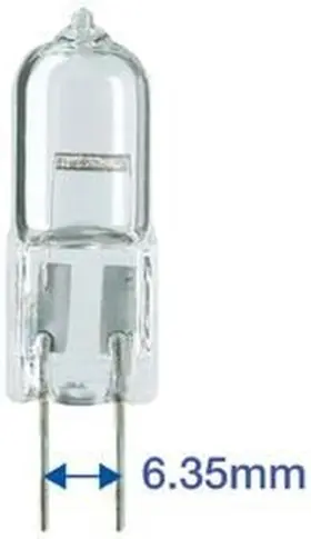 54252-np Sylvania 64638 Hlx 100w 24v G6.35 / 2-pin Clear T3 Halogen