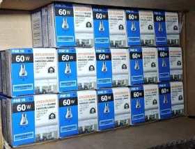 59030-5 Sylvania 15 Osram 60w Par16 Halogen Reflector Lamps Nos Lot Of