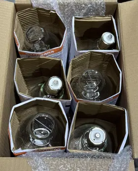 Sylvania 64705-a Qty.6 64705 Metalarc Pro-tech Metal Halide Bt37 Bulb 400w New