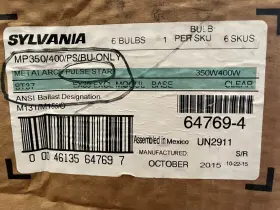 64769-4 Sylvania 6 Metalarc Pro-tech Light Bulbs #3 64769-4 Sylvania 6 Metalarc Pro-tech Light Bulbs #3