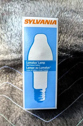 67516-3 Sylvania Lumalux 150w Lamp Bulb Lu150/55/eco Ballast S55 New / Old Stock #2