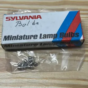 6839 Sylvania Box Of 10 #6839 Extremely Miniature Lamps Radio Light Bulbs New In