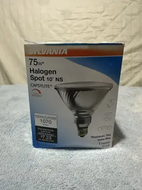 Sp9-130v Sylvania 75par38/cap/spl/sp9-130v Capsylite Halogen Bulb 75w 1070 Lumen Indoor/outdoor 9 Spot 10 Ns Sp9-130v Sylvania 75par38/cap/spl/sp9-130v Capsylite Halogen Bulb 75w 1070 Lumen Indoor/outdoor 9 Spot 10 Ns