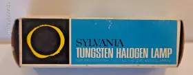 Sylvania 75q/cl Halogen Lamp Mini Candelabra Base New In Box
