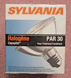 9115-14606 Sylvania 75par30/cap/fl/ -120v Halogen Indoor/outdoor/ Floodlight