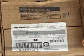 Fo32 Sylvania F032/841/eco Fo32/841/eco 30 Pack 4ft Linear T8 Fluorescent Tubes - 4100k 32w