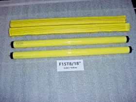 F15t8-18 Sylvania F15t8/18 2x Inch Gold Yellow Fluorescent Bulbs Safe Quick Usa Ship