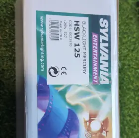 Sylvania Hsw-125 Hsw 125w Blacklight Mercury Lamp Code 0023970