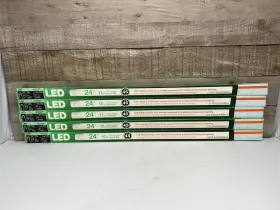 Led9t8 Sylvania Led9t8/l24 Lot Of 5 Led T8/l24/fg/841/bf 8.5w 24 Inch Ledlescent T8 Ballast Free