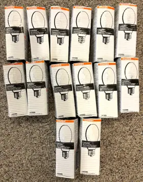 Ed23.5 Sylvania Lu150/s55/eco Lot Of 14 New Lumalux Lu150w/s55 Eco High Pressure Sodium Bulb