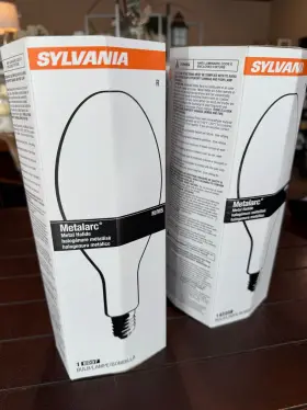 Sylvania M400/ps/u M155/e 6- Metalarc Pulse Start Lamp Ligjt Bulbs Ed37