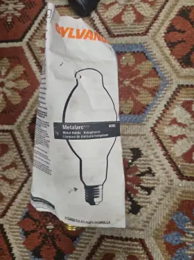 Mp400 Sylvania Mp400/bu-only M59/0 Metalarc 400w Bt37 Single Bulb