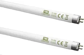 Tbe-t5-8w-3500k-2pack Tbe Lighting 8w / 12 Inch Soft White 3500k Tubes - F8t5/d Fluorescent Tube Lamps 288mm