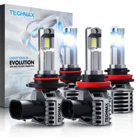 B0cpdx2w9l Techmax 9005h11 Light Bulbs Combo Hb3h8/h9 Fog With Fan 600 Bright