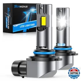 B0f7r9bmcd Techwizhub 9006/hb4 Led Bulbs 600 Super Bright 24000lm 6500k Cool White 9006