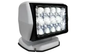 Tecniq E110-wwg0-1 White 10led 360 Degree Remote Spotlight W Control. - 1ea