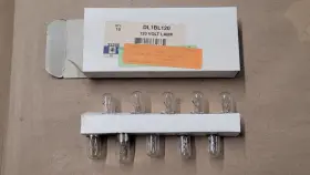 Dl1bl120 Telemecanique Box Of 10 120v Lamps Dl1bl120 Telemecanique Box Of 10 120v Lamps