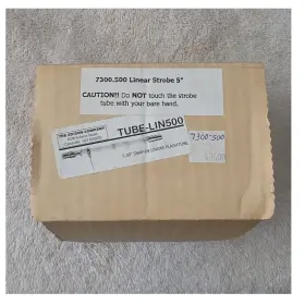 7300.500 The Edison Company Linear Strobe 5 Inch Snap-in Flashtube