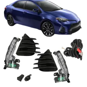 Mo-1953259-906990-at Thomletha Left And Right Fog Lights Assembly Replacement For Toyota Corolla Se Xse 2017 Mo-1953259-906990-at Thomletha Left And Right Fog Lights Assembly Replacement For Toyota Corolla Se Xse 2017