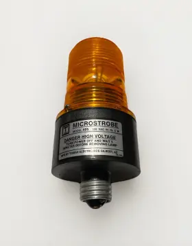 485-amber Tomar 485 120vac 60hz 5w Amber Low Profile Single Flash Microstrobe Bulb