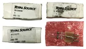 Total Source Lp350-7002 Flash Tube Assembly Lot Of 3 Nos