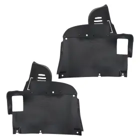 Bda17644 Trq Front Inner Fender Liner Set Compatible With 1997-2000 Bmw 528i 540i Bm12
