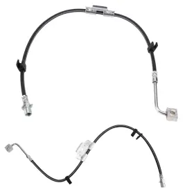 Trq Bla63810 Front Brake Hose Set Compatible With 2003-2010 Dodge Ram 2500 3500 2011-2