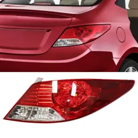 Tsomony 12094466bb For 2012 2013 2014 Hyundai Accent Sedan Halogen Tail Light Rear Lamp Passenge