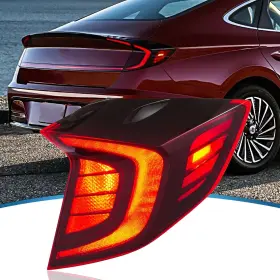 Ttun Auto Tt-01-89002-1-us-r Applicable For 2020 2021 2022 2023 Hyundai Sonata Se/sel Tail Light Semi-led
