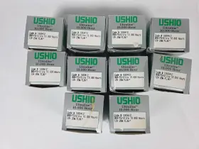 1003412 Ushio 10 Pk 12v 20w 36 Deg 000 Hour Mr16 Halogen Bulbs 5.3mm Base