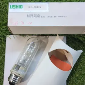 Ushio Uhi-s0074 Metal Halide Lamp Light Bulb E26 Made In Germany Nos