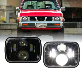 Ms-5786 Usr Unique Style Racing 86-97 Pickup Hardbody 7x6 H6054 Led Sealed Beam Projector Headlight Low/h