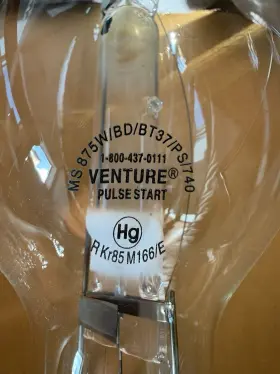 Ms875w Venture 875w/bd/bt37/ps/740 Metal Halide Hid Lamp Pulse Start Bt37 E39 Nos