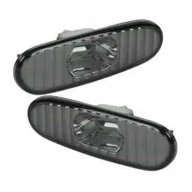 A86352-ssmlf2sts Vijkrfa Turn Signal Light Smoke Side Marker Tinted Heavy Duty Abs Plastic Housing/pol
