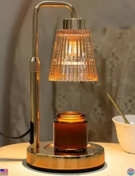 Visit The Godonlif Store Py-t23011 Dimmable Candle Warmer Lamp With Timer - Stylish Wax Melt And 2 Bulbs