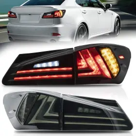 Vland Ry-15 Tail Lights Assembly Fit For Lexus Is 2nd Gen 2006-2012 Is250 Is