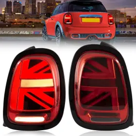 Vland Ry-89 Tail Lights Assembly Fit For 2014-2021 Bmw Mini Cooper F55 F56 F57 Bla
